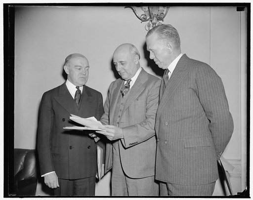 Woodring, Rep. May & Gen. Marshall