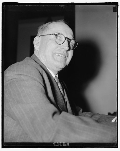 Sen. John Thomas of Idaho. He succeeds the late William E. Borah, Feb. 1940