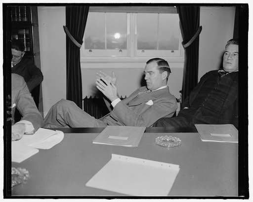 Informal photo of Rep. Albert Thomas, deomocrat of Texas, Feb. 1940