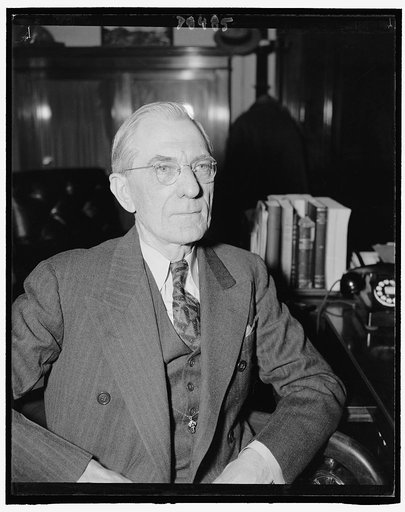 Informal photo of Sen. Charles O. Andrews, Democrat of Fla., 2-23-40