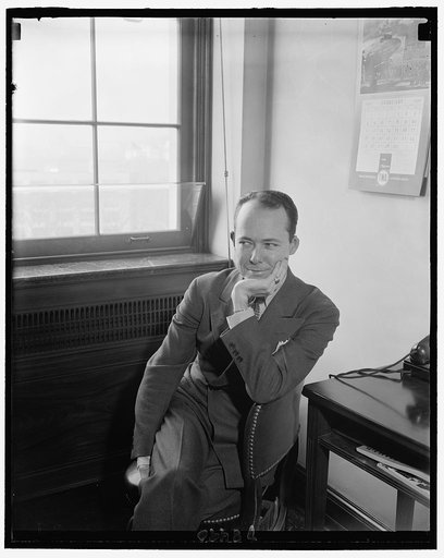Informal photo of Rep. Joe Hendricks, Democrat from Fla., 2-26-40