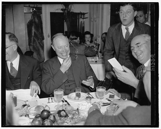 Informal photo of Sen. Robert A. Taft, Republican of Ohio and a candidate for the Repub. Presidential nomination, Feb. 1940