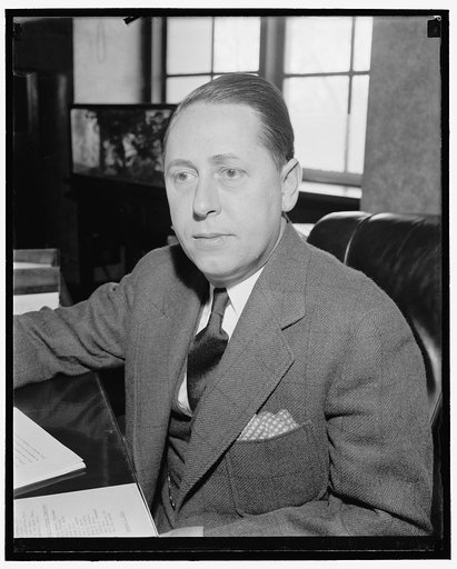 Commissioner of patents. Washington, D.C., Feb. 29. Conway Coe, United States commissioner of patents, 2-29-40