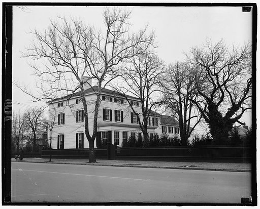 Home of head of the C.I.O. and Mrs. John L Lewis in historic Alexandria, Va., March 1940
