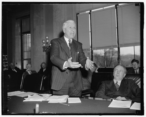 Sen. Guy M. Gillette, Democrat of Iowa, April 1940