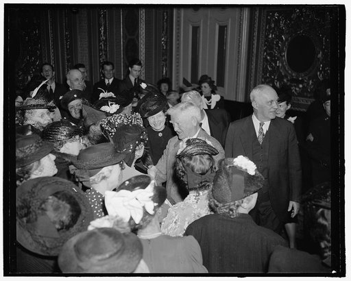 Vice President Garner with group