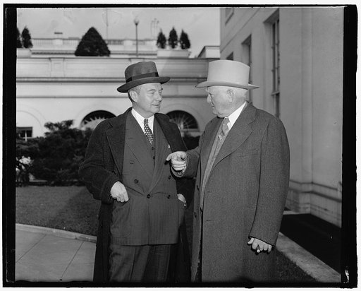 Atty. Gen. Robert Jackson and Vice Pres. Garner