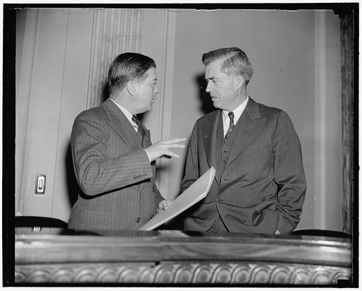 Henry A. Wallace, right