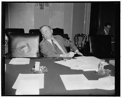 Sen. Sheridan Downey, Democrat of Calif, May 1940