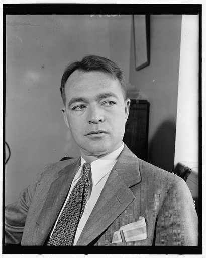 Telford Taylor, new general counsel of Federal Communications Commision to succeed William J. Dempsey, resigned, 5-8-40