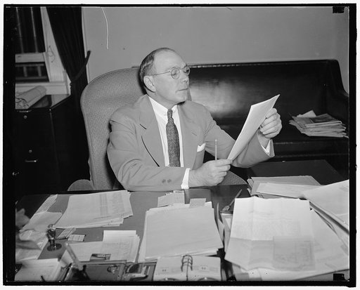 Bosses, U.S. Secret Service. Washington, D.C., June 11. A new informal picture of Frank J. Wilson, Chief of the United States Secret Service, made in his office at the Treasury Department