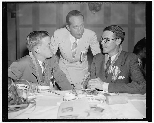 21st annual convention of U.S. Chamber of Commerce in session. Washington, D.C., June 19. 2,000 delegates assembled in the Mayflower Hotel today for the formal opening of the 21st annual convention of the United States Junior Chamber of Commerce. Caustically condemning the dictatorship of Hitler and