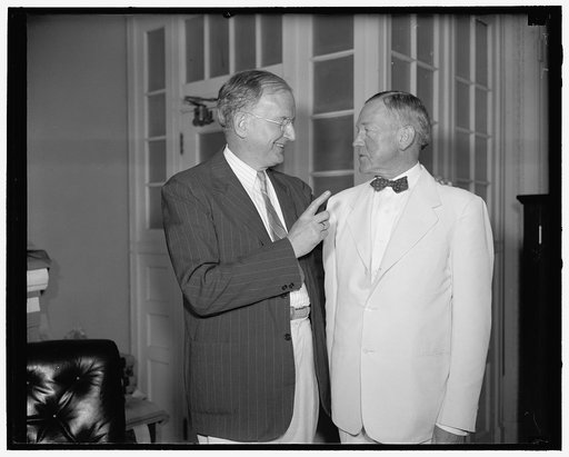 Charles McNary, right