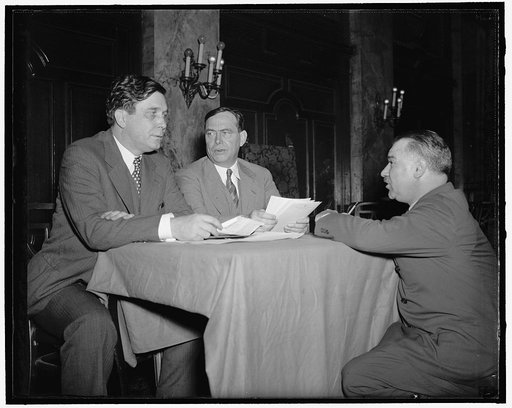 Wendell Wilkie, left