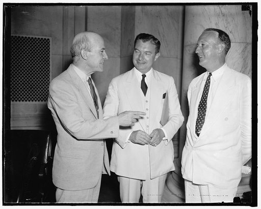 Assistant Attorney General appears before Senate and House Labor Committee. Washington, D.C., June 2. Assistant Attorney General Robert Jackson, appearing before the Senate and House Labor Committee today praised the Black-Connery Wage and Hour bill., Jackson urged enactment of the bill as a means o