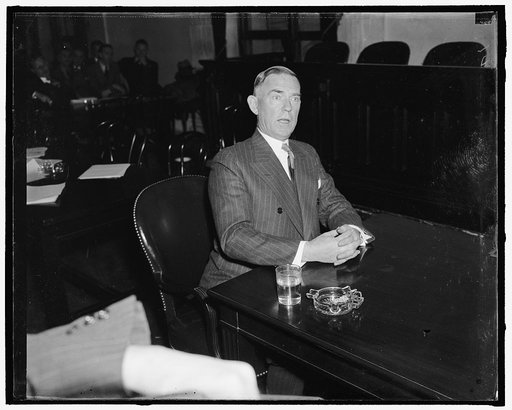A.T. & T. executive opposes profit sharing. Washington, D.C., Dec. 13. Appearing before the Senate Finance Subcommittee today, Charles P. Cooper, Vice President of A.T. & T., declared its opposition to profit sharing as national policy and condemned incentive taxation as 'unsold,' 12-13-38