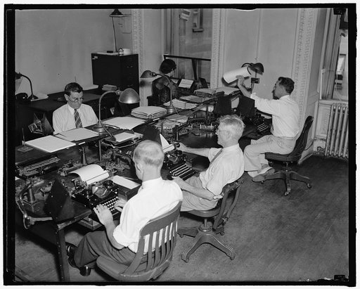 Latest news on the Chino-Jap war. Washington, D.C., Sept. 2. One of the busiest spots in the State Department today is the telegraph room where all the confidential messages from all the consular offices and embassies come through for distribution to the different bureaus