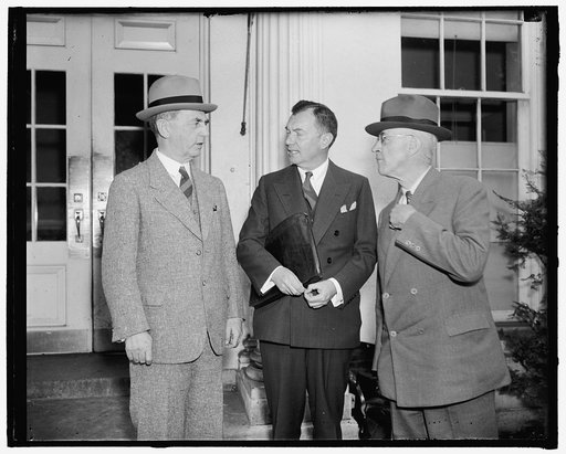 Discuss sale of helium to Germany. Washington, D.C., May 11. Germany's request to buy a large quantity of helium for German- owned commercial airships was discussed by President Roosevelt and the U.S. Chief of Staff, Chief of Naval Operations, U.S. Solicitor General, and the Secretary of Interior. S