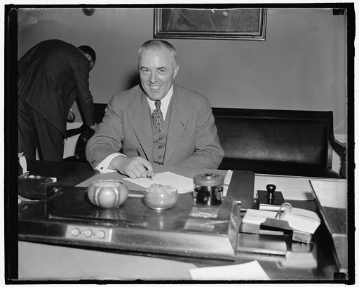 New first deputy Comptroller of the Currency. Washington, D.C., Oct. 1. Secretary of the Treasury Henry Morgenthau today appointed his special assistant, Cyril B. Upham, as first deputy comptroller of the Treasury. Upham succeeds Marshall R. Diggs, who has been acting comptroller since the resignati