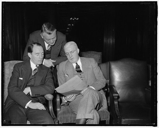 Robert P. Hastey of Chicago, ILL. Pres. of Sternberg Saleak Service, Chair. of Installment Selling. Wallace Kimball of Long Island City, N.Y. Machinery Manufacturer, Chair of Unemployment. Bernanar McLain of Dallas Texas Furniture Dealer, Chair. Researc