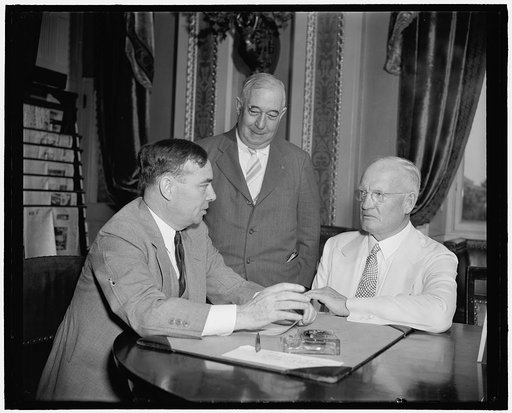 Rep. Joseph Martin, Rep. Lewis E. Graham of Pa., Rep. Daniel Reed of NY