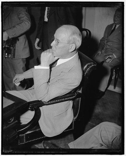 Washington, D.C., May 25. A new informal photograph of Sen. Charles Tobey, republican, of New Hampshire