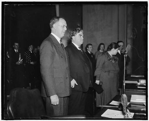 John L. Lewis at U.M.W. Convention