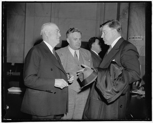 Col. Charles H. March, Willis J. Ballinger, Philip Buck