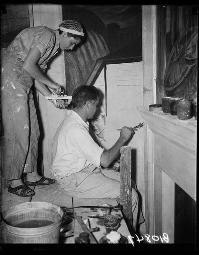 Mural painting