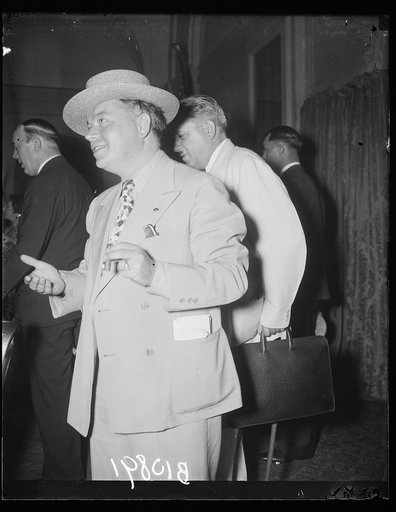 Washington, D.C., August 10. David Dubinsky, head of the Lady Garment Workers of America