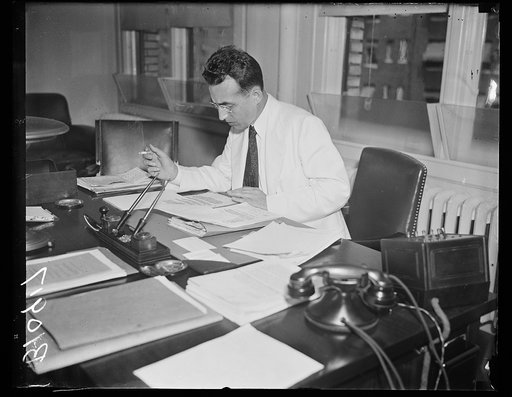 Social Security, Washington, D.C. Arthur J. Altmeyer, member of the Social Security Board