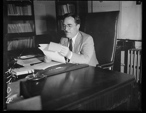 Heads Bureau of Federal Old-Age Benefits. Washington, D.C. Murray W. Latimer, Director, Bureau of Federal Old-Age Benefits, Social Security Board