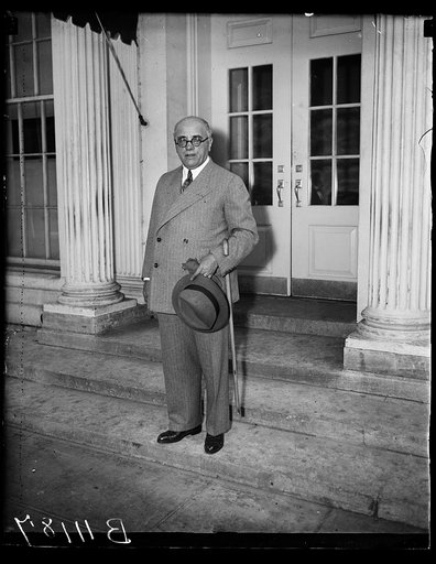 Man at White House, Washington, D.C.
