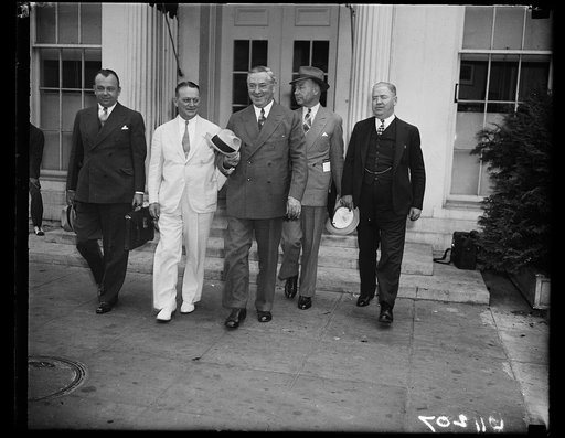 Group at White House, Washington, D.C.