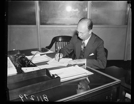 Member of New Maritime Commission, Washington, D.C. Sept. 24. George Landick, Jr., Chief of the Planning Section of the Procurement Division of the Treasury Department, has been named a member of the New Maritime Commission by Preesident Roosevelt. He was born in Indiana but makes his home in Kensin