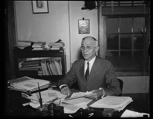 Speculation in food, Washington, D.C. Sept. 29. When the provisions of the Commodity Exchange Act of 1936 took effect last week, the responsibility for their enforcement was put in the hands of Dr. J.W.T. Duvel, who for eleven years has administered the preceding legislation, the Grain Futures Act. 