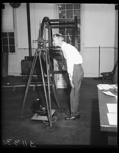 Dr. W.F. Wallis and Magnemometer