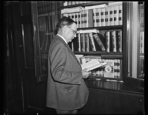 Taxes, Washington, D.C. Oct. 5. Lovell H. Parker, Chief of Staff, Joint Committee on Internal Revenue Taxation, heads the corps of experts now going over the entire tax structure so that a comprehensive picture may be ready for the next Congress when it meets this coming January