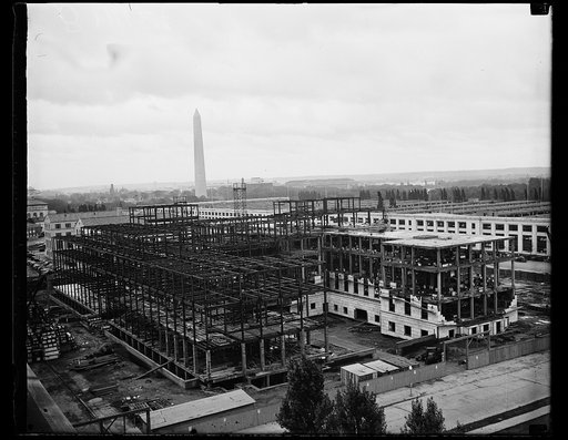 Construction on new Federal Reserve building