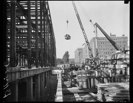 Construction on new Federal Reserve building