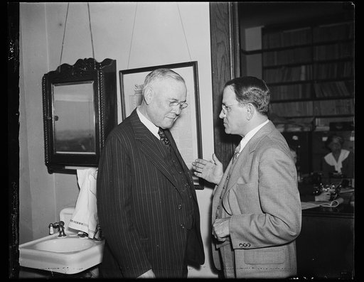 William Green, left