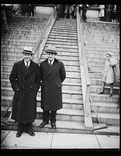 Men at State, War and Navy Building, Washington, D.C.