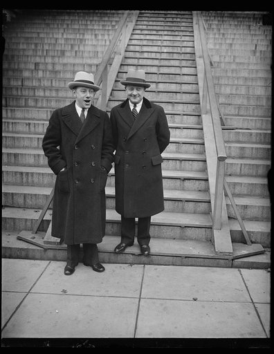 Men at State, War and Navy Building, Washington, D.C.