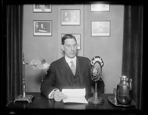 Ray Wilbur at microphone