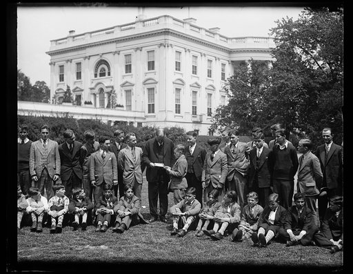 Group at White House, Washington, D.C.