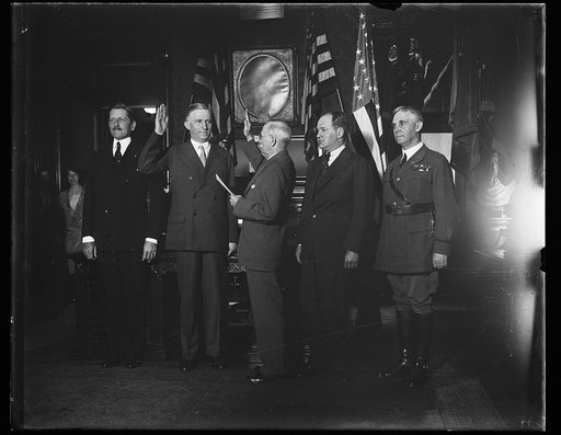 Group; Patrick J. Hurley, left