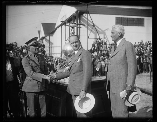 Hiram Bingham, right