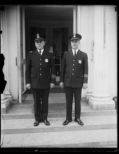 Police Officers at White House, Washington, D.C.