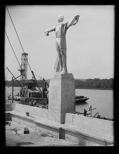 Construction of Titanic Memorial, Washington, D.C.