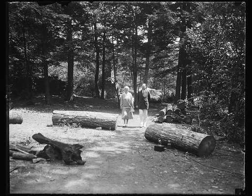 Lou Hoover and Herbert Hoover